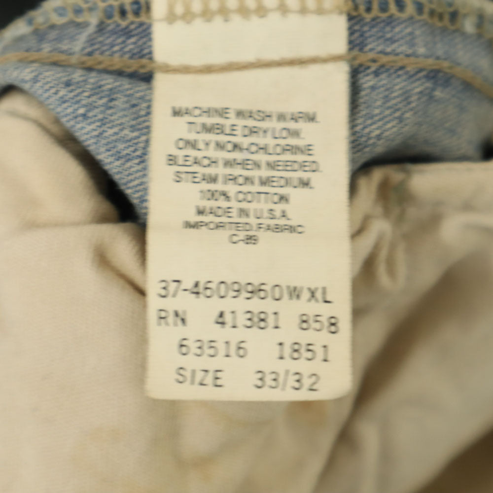 RRL ダブルアールエル USA製 ボタンフライ ストレートデニムパンツ w33 ジーパン メンズ