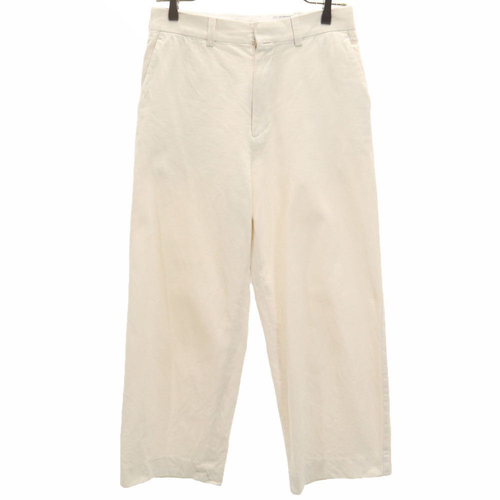YAECA ヤエカ 日本製 コットン チノパンツ w29 白 EXCLUSIVE FABRIC レディース