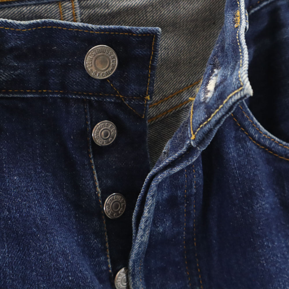 リーバイス 501XX バレンシア製 ボタン裏555 赤耳 ビッグE 裏リベット ストレートデニムパンツ w32 Levi's ボタンフライ ジーパン メンズ