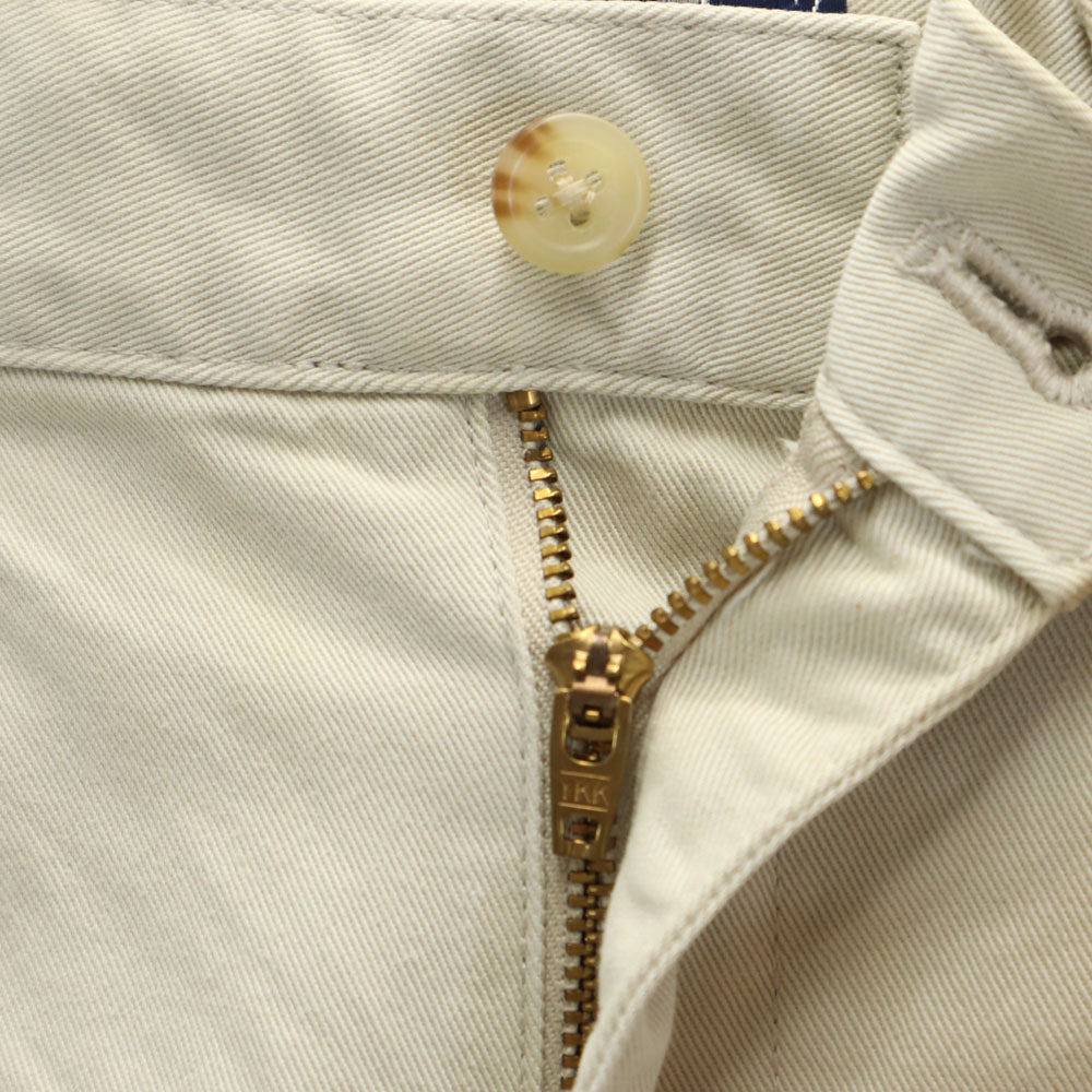 RALPH RALPH LAUREN ラルフラルフローレン ポロチノ チノパンツ 7 ベージュ タック レディース