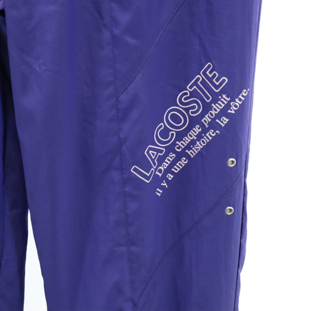 未使用 シュミーズラコステ ナイロンパンツ 4 パープル CHEMISE LACOSTE メンズ