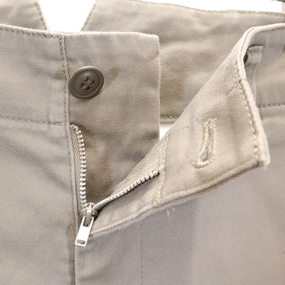 Comme des Garcons Comme des Garcons コムデギャルソンコムデギャルソン 2010年 日本製 製品洗い加工 クロップド ワイドパンツ S グレー レディース