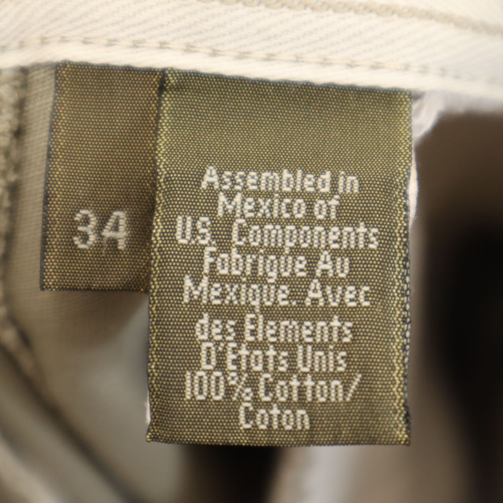 CK CALVIN KLEIN シーケーカルバンクライン 90s オールド トラウザー パンツ W34 カーキ KHAKIS タック メンズ