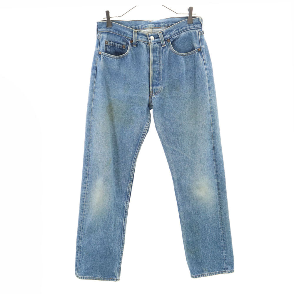 Levi's リーバイス 80s 501 ヴィンテージ ストレートデニムパンツ W32 ウォッシュブルー ジーンズ ボタンフライ メンズ