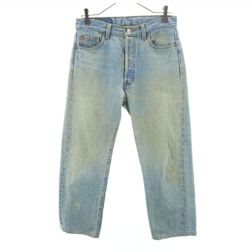 Levi's リーバイス 90s 501 オールド デニムパンツ W30 ウォッシュブルー ジーンズ ボタンフライ メンズ