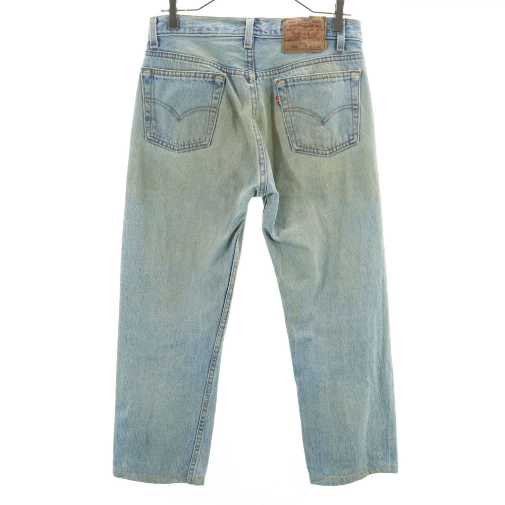 Levi's リーバイス 90s 501 オールド デニムパンツ W30 ウォッシュブルー ジーンズ ボタンフライ メンズ
