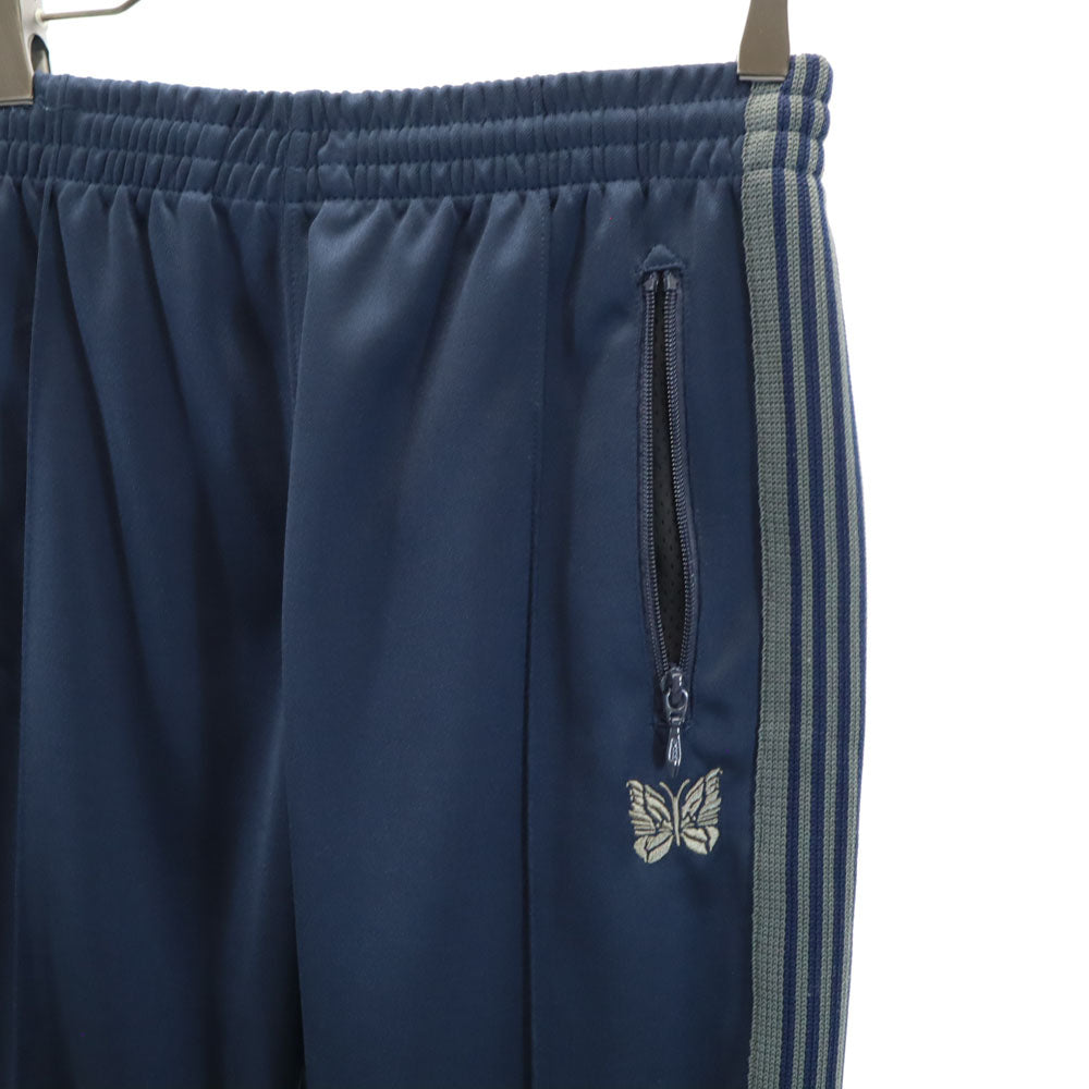 Needles ニードルズ 日本製 ロングジャージパンツ M ネイビー ウエストゴム メンズ