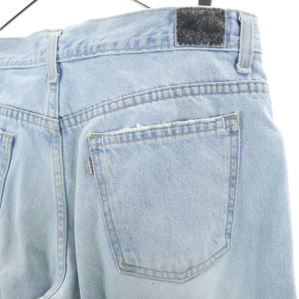 Levi's リーバイス シルバータブ ストレートデニムパンツ 9 アイスブルー ジーンズ SILVER TAB レディース