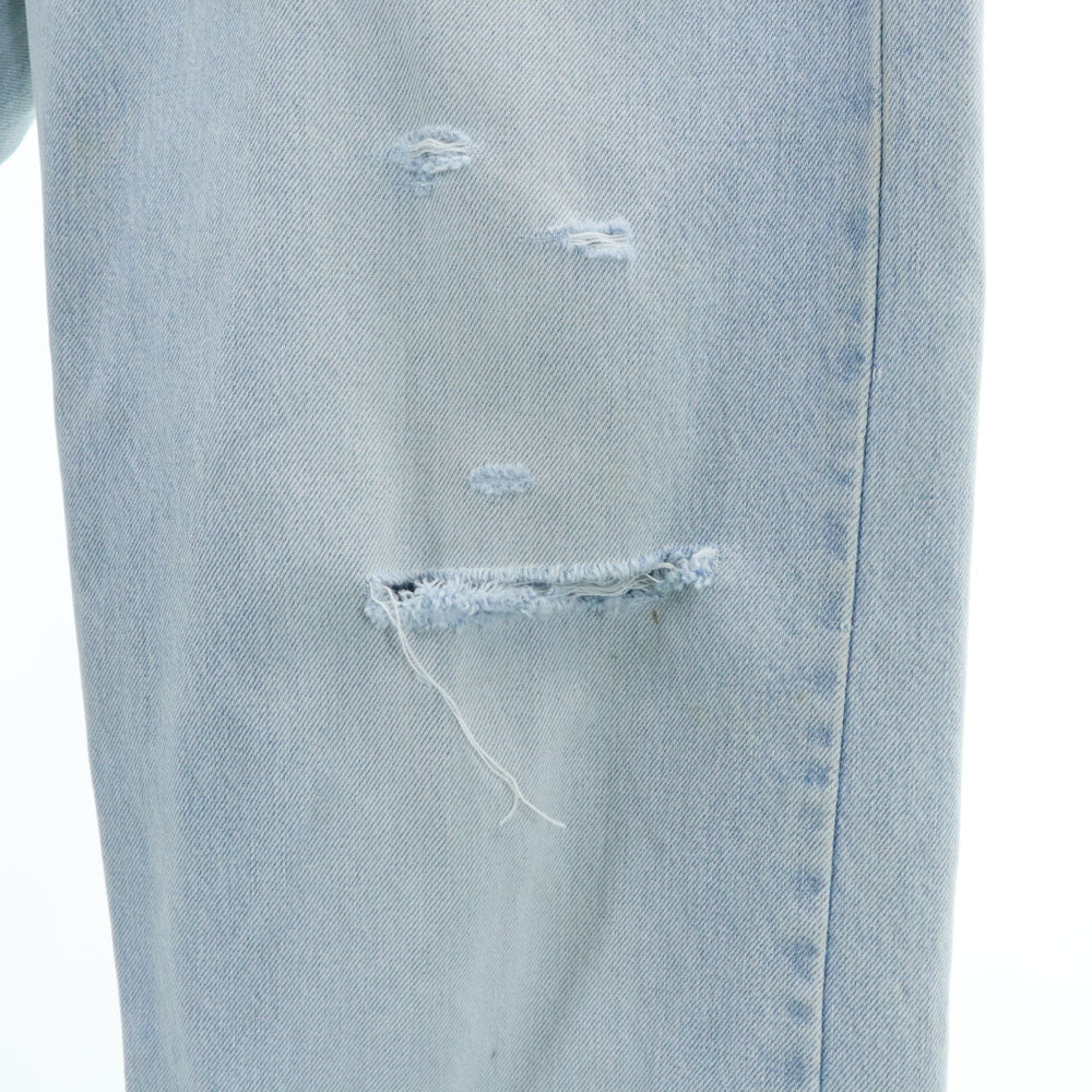 Levi's リーバイス シルバータブ ストレートデニムパンツ 9 アイスブルー ジーンズ SILVER TAB レディース