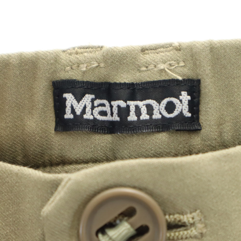 MARMOT マーモット デサント製 ストレッチ スキニーパンツ L カーキベージュ レディース