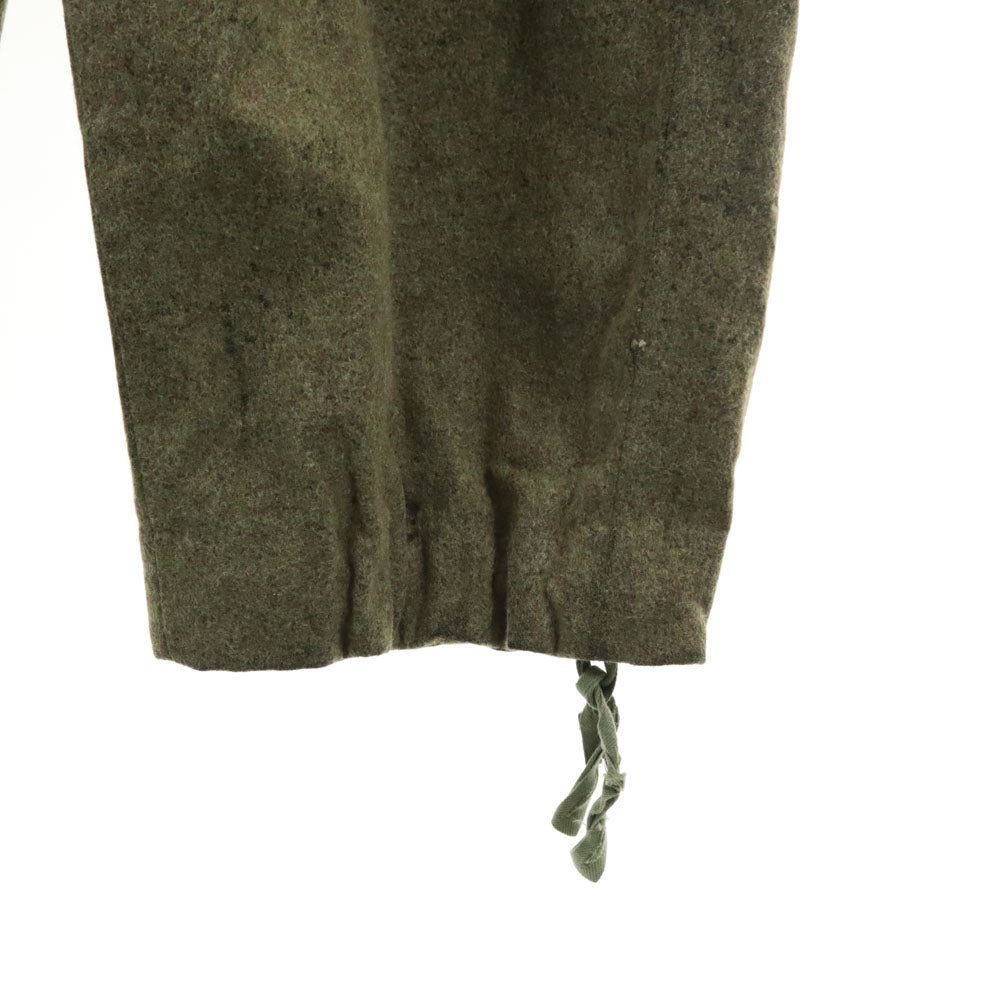 GERMAN MILITARY ドイツ軍 ダブルニー カーゴパンツ 14 オリーブ ミリタリー メンズ