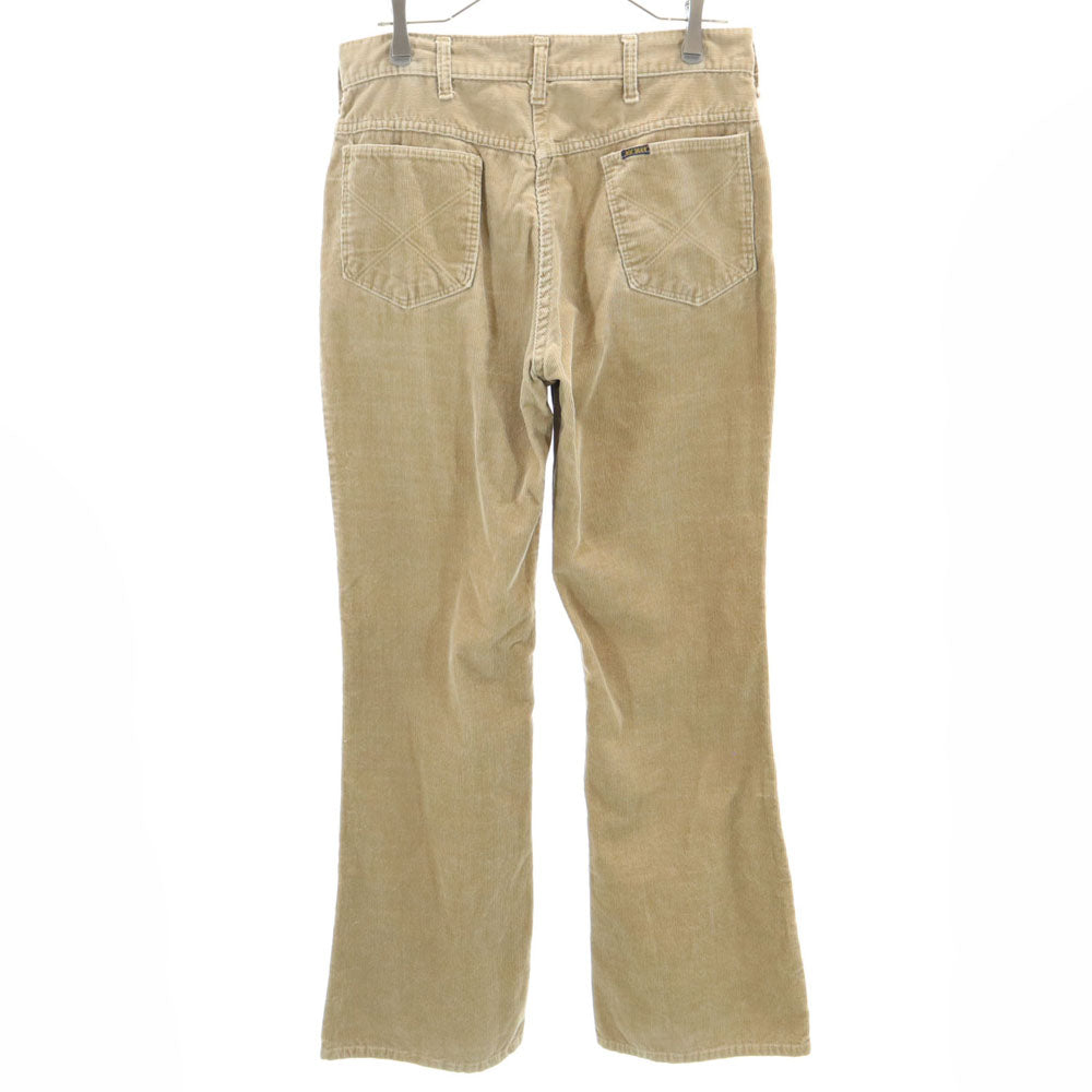 BIG YANK ビッグヤンク 70s 80s ヴィンテージ 42タロン コーデュロイパンツ ベージュ TALONジップ フレア メンズ