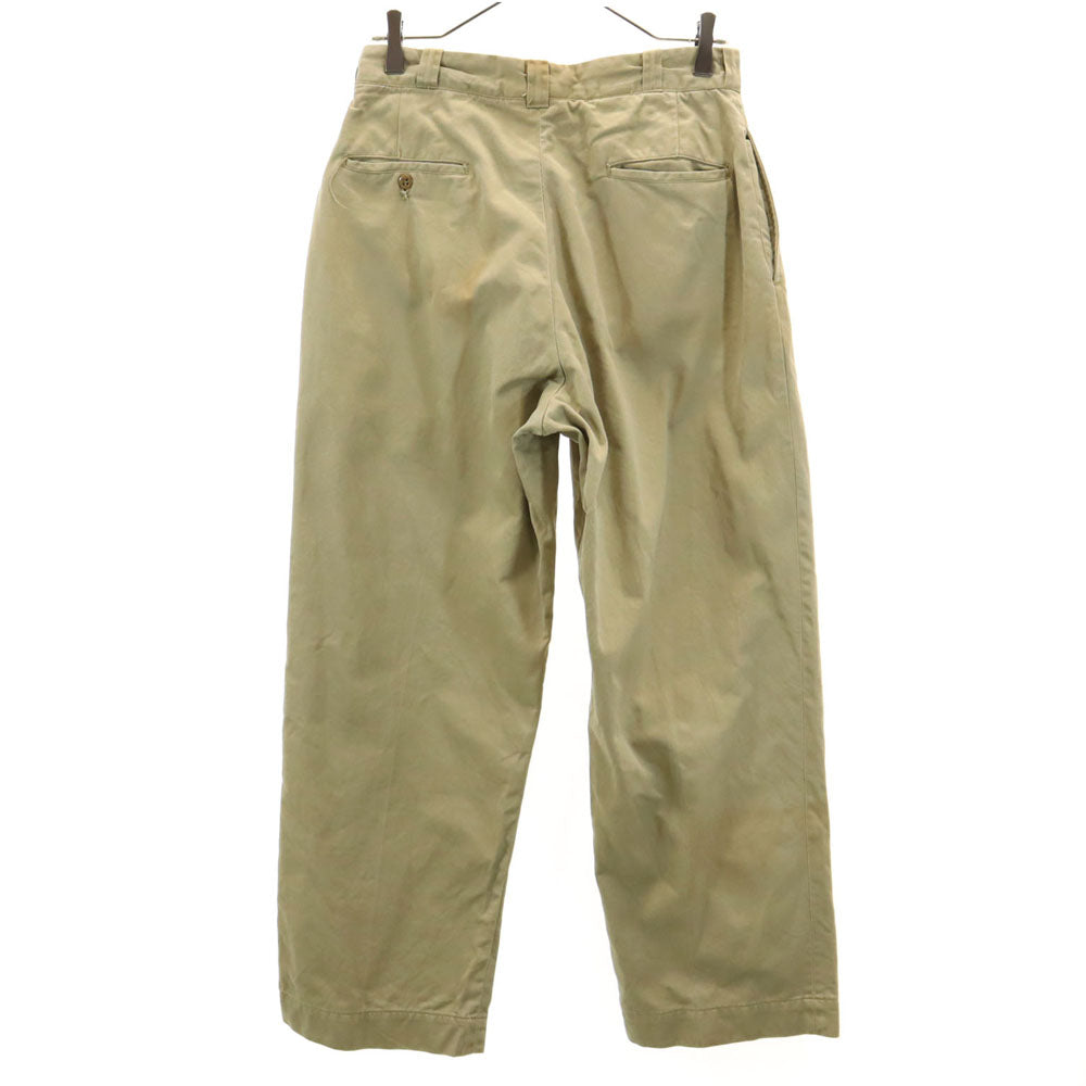 US ARMY アメリカ軍 60s 70s USAF ヴィンテージ チノパンツ W31 ベージュ ミリタリー トラウザーズ メンズ