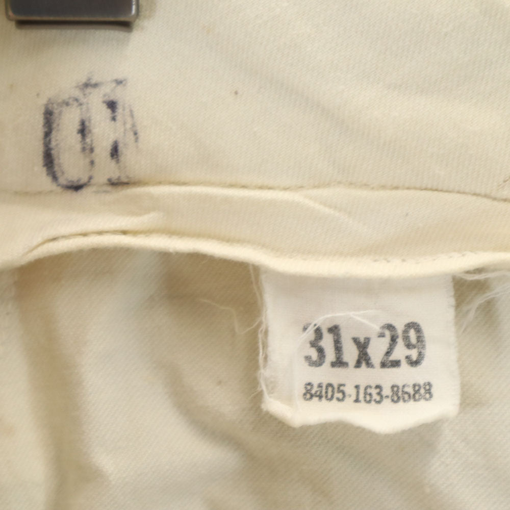 US ARMY アメリカ軍 60s 70s USAF ヴィンテージ チノパンツ W31 ベージュ ミリタリー トラウザーズ メンズ