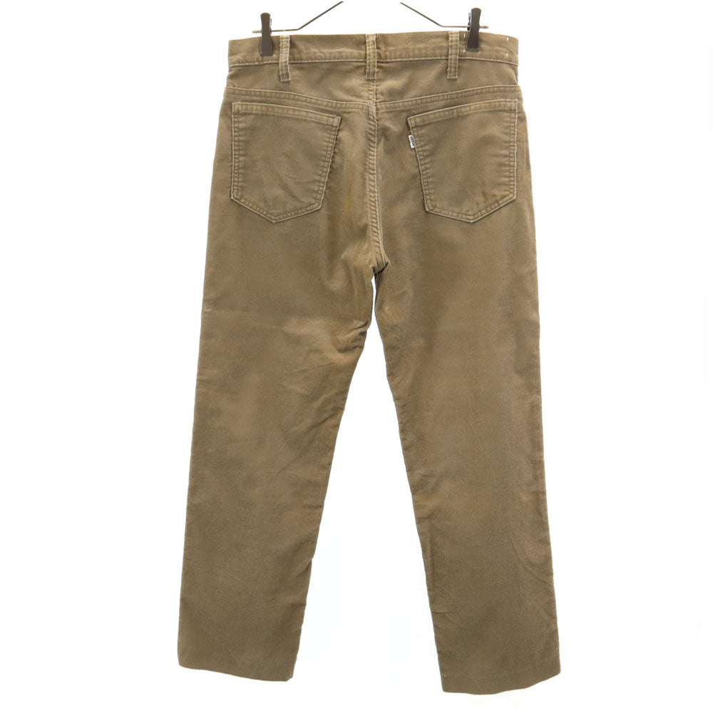 Levi's リーバイス 80s ヴィンテージ コーデュロイパンツ W33 ベージュブラウン TALONジップ メンズ