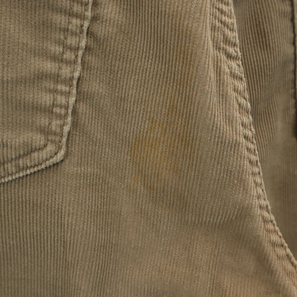 Levi's リーバイス 80s ヴィンテージ コーデュロイパンツ W33 ベージュブラウン TALONジップ メンズ