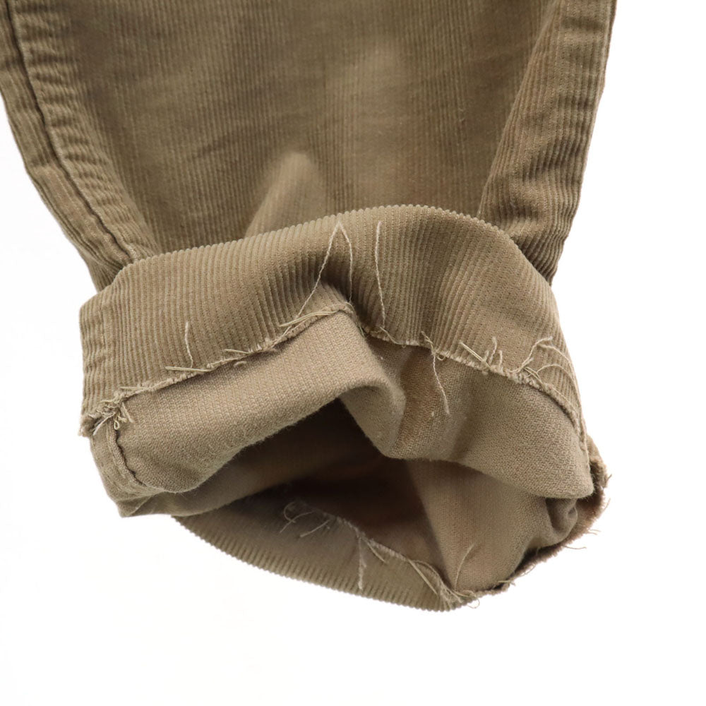 Levi's リーバイス 80s ヴィンテージ コーデュロイパンツ W33 ベージュブラウン TALONジップ メンズ