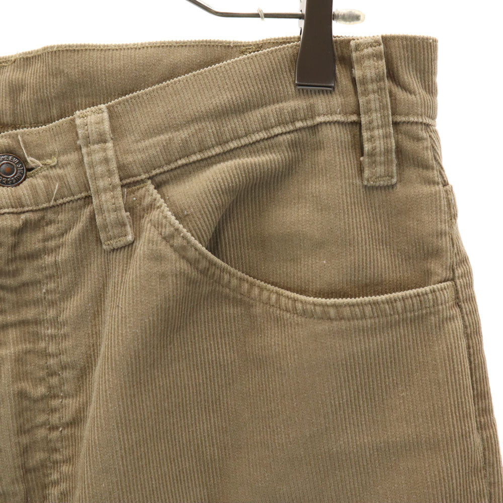 Levi's リーバイス 80s ヴィンテージ コーデュロイパンツ W33 ベージュブラウン TALONジップ メンズ