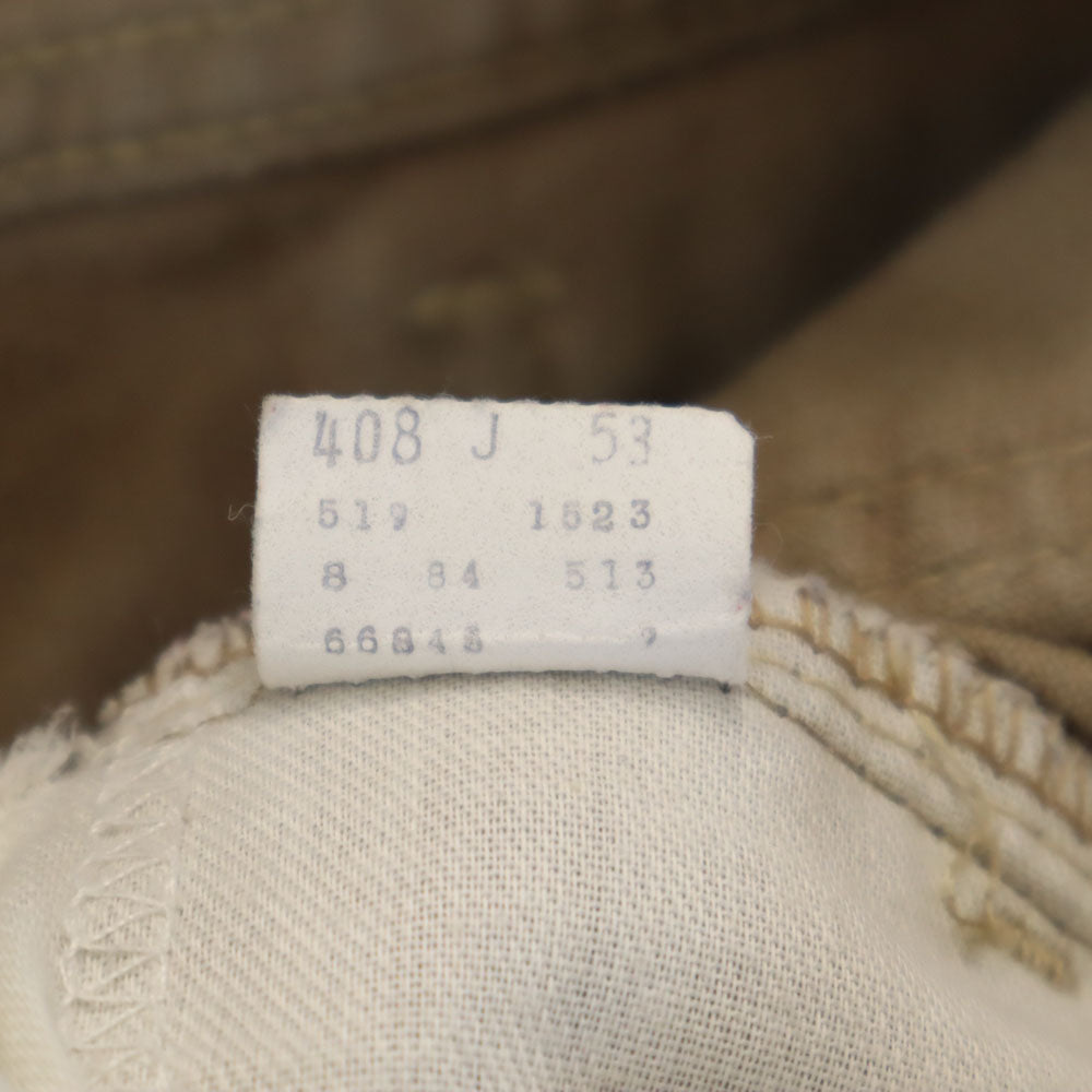 Levi's リーバイス 80s ヴィンテージ コーデュロイパンツ W33 ベージュブラウン TALONジップ メンズ