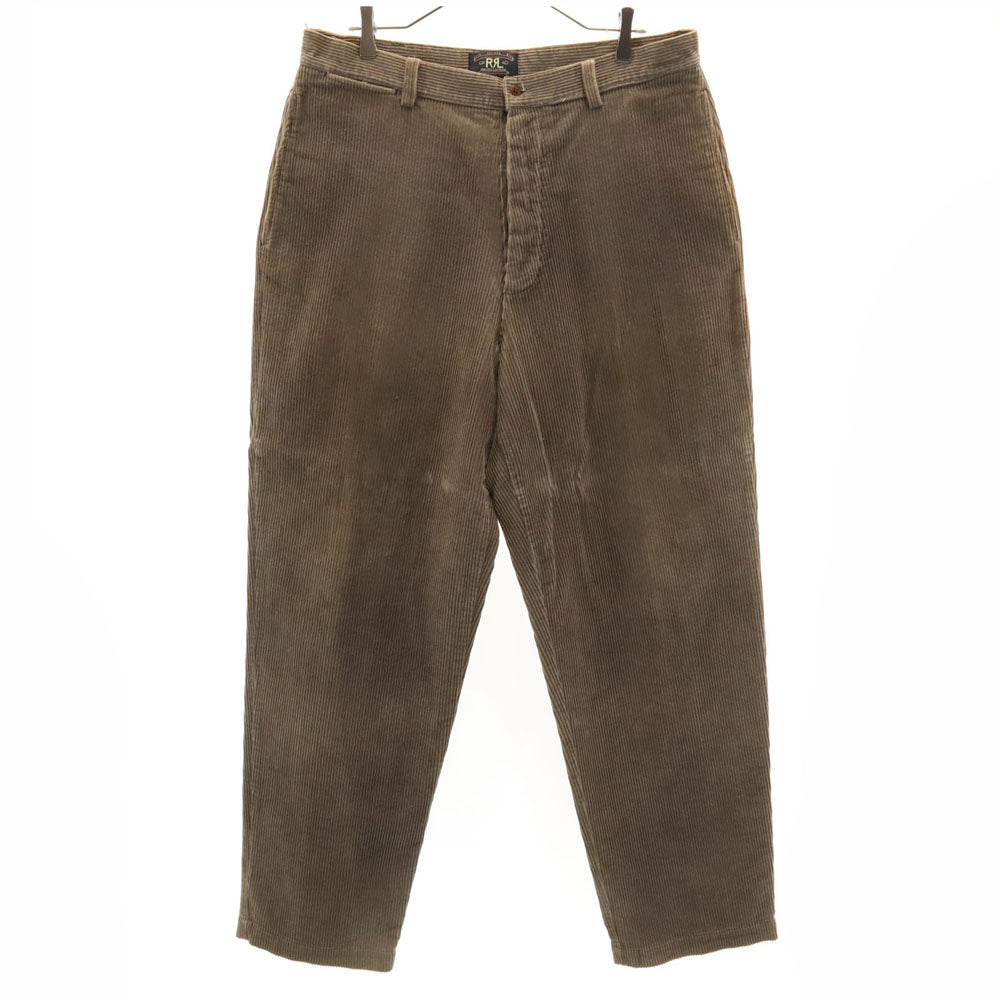 RRL ダブルアールエル 90s 初期タグ 赤3星 オールド コーデュロイパンツ W36 ブラウン ラルフローレン メンズ