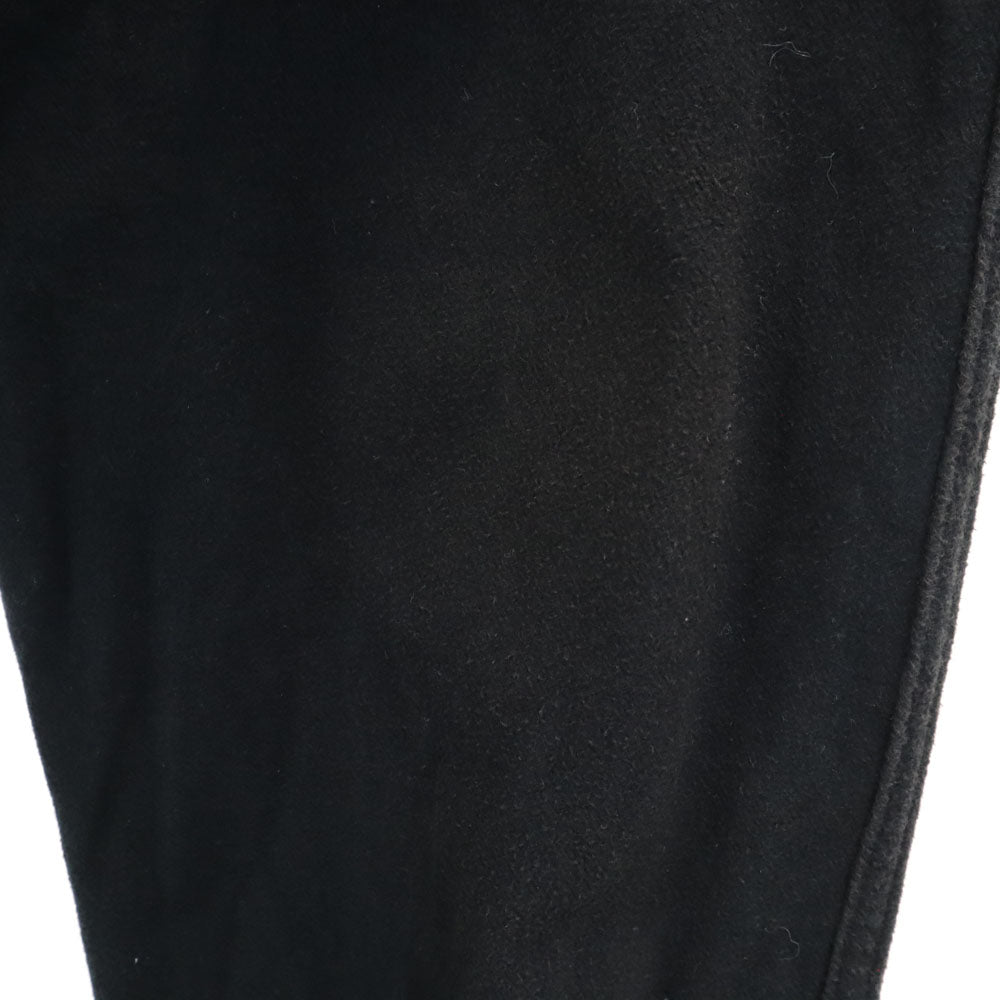 COMME des GARCONS HOMME PLUS コムデギャルソンオムプリュス 2002年 00s 日本製 コットンネル ロングパンツ S ブラック メンズ