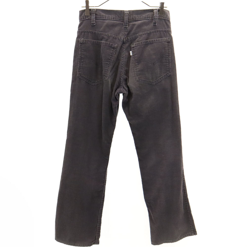 Levi's リーバイス 80s ヴィンテージ コーデュロイパンツ W29 チャコールグレー TALONジップ メンズ