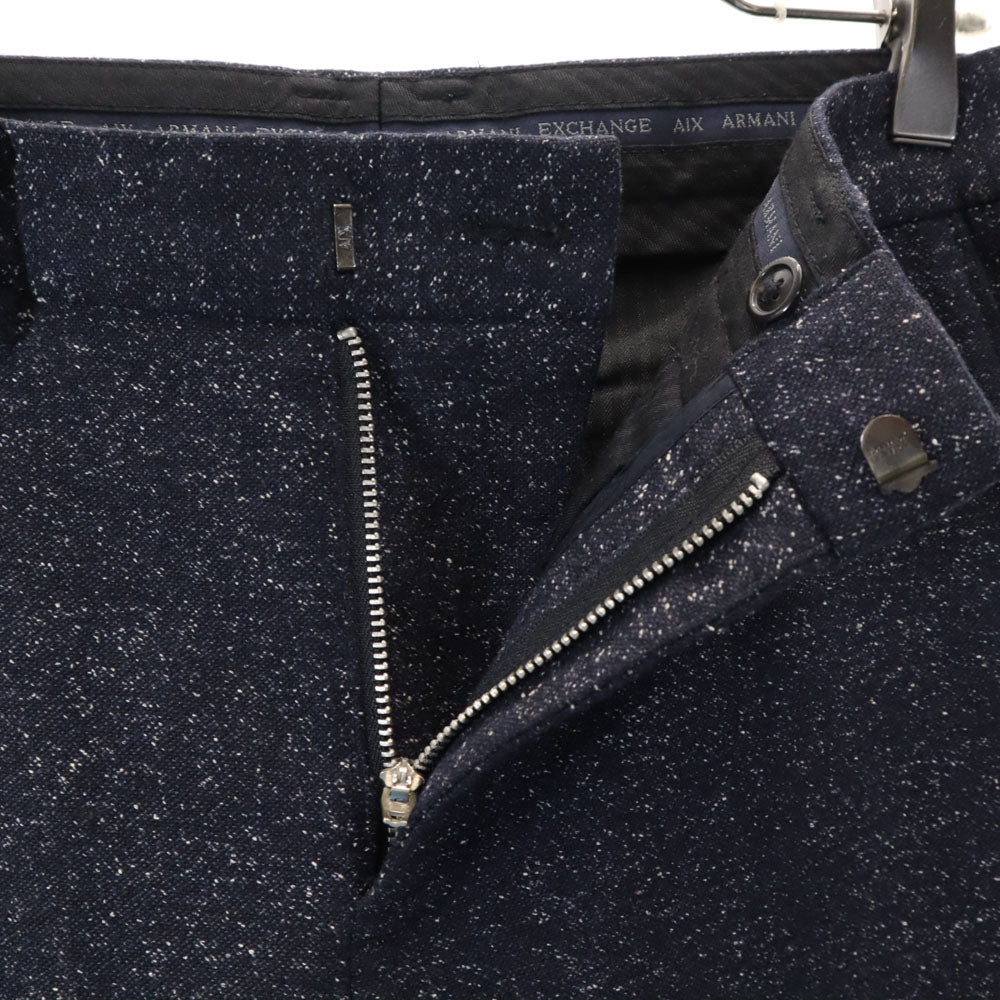 ARMANI EXCHANGE アルマーニエクスチェンジ トラウザー パンツ W28 ネイビー メンズ