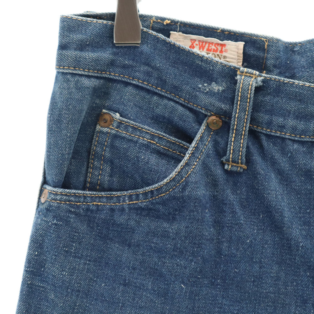 CANTON キャントン 70s ヴィンテージ 日本製 テーパードデニムパンツ 78 ジーパン メンズ