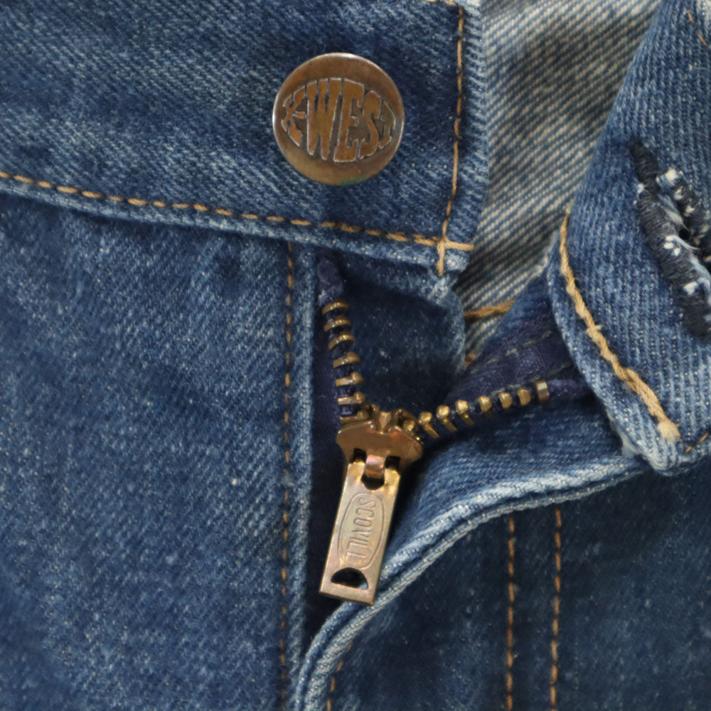 CANTON キャントン 70s ヴィンテージ 日本製 テーパードデニムパンツ 78 ジーパン メンズ