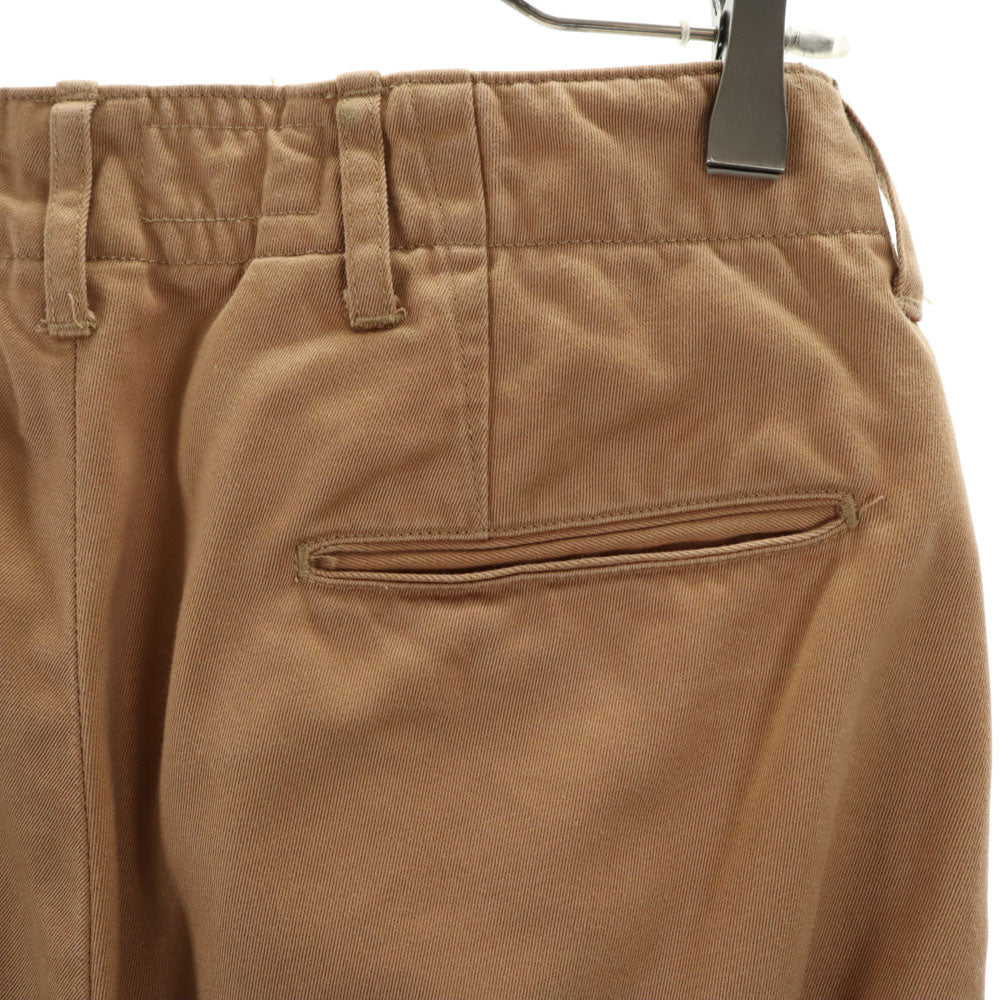BEAMS BOY ビームスボーイ BUZZRICKSON コラボ テーパードパンツ w29 ベージュ レディース