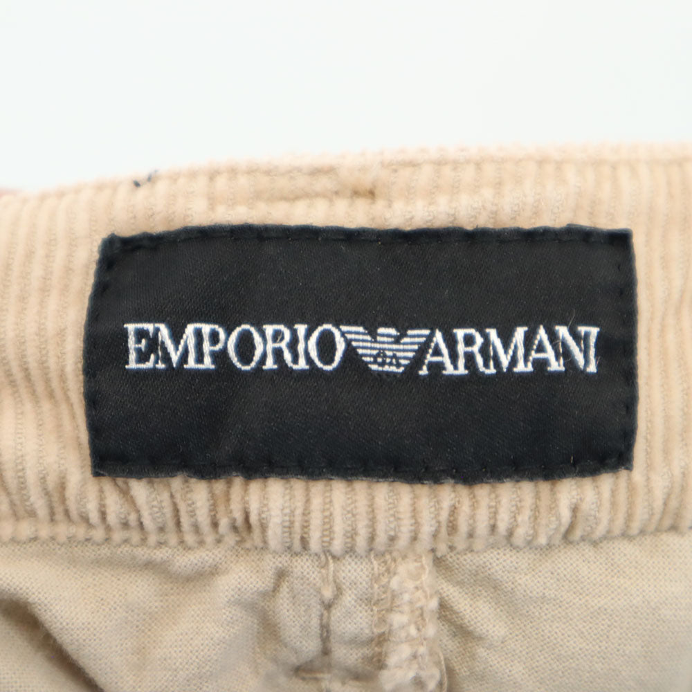 Emporio Armani エンポリオアルマーニ コーデュロイパンツ W28 ベージュ レディース