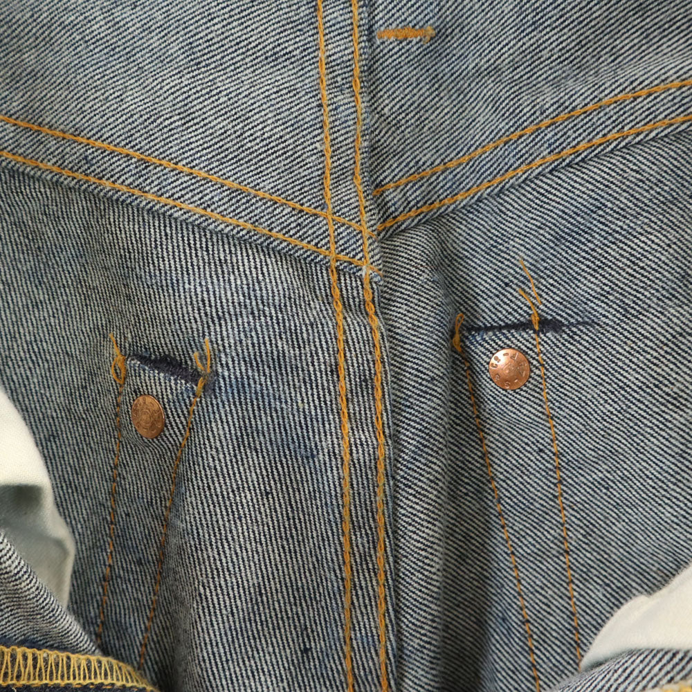 Levi's リーバイス 90s 米国製 裏リベット ビックE 赤耳 551ZXX バレンシア ストレートデニムパンツ w28 ネイビー ジーンズ メンズ