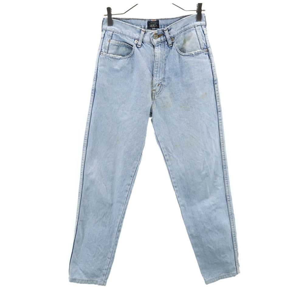 Levi's リーバイス 80s ブラックパッチ ビックE シルバータブ テーパードデニムパンツ ジーンズ レディース