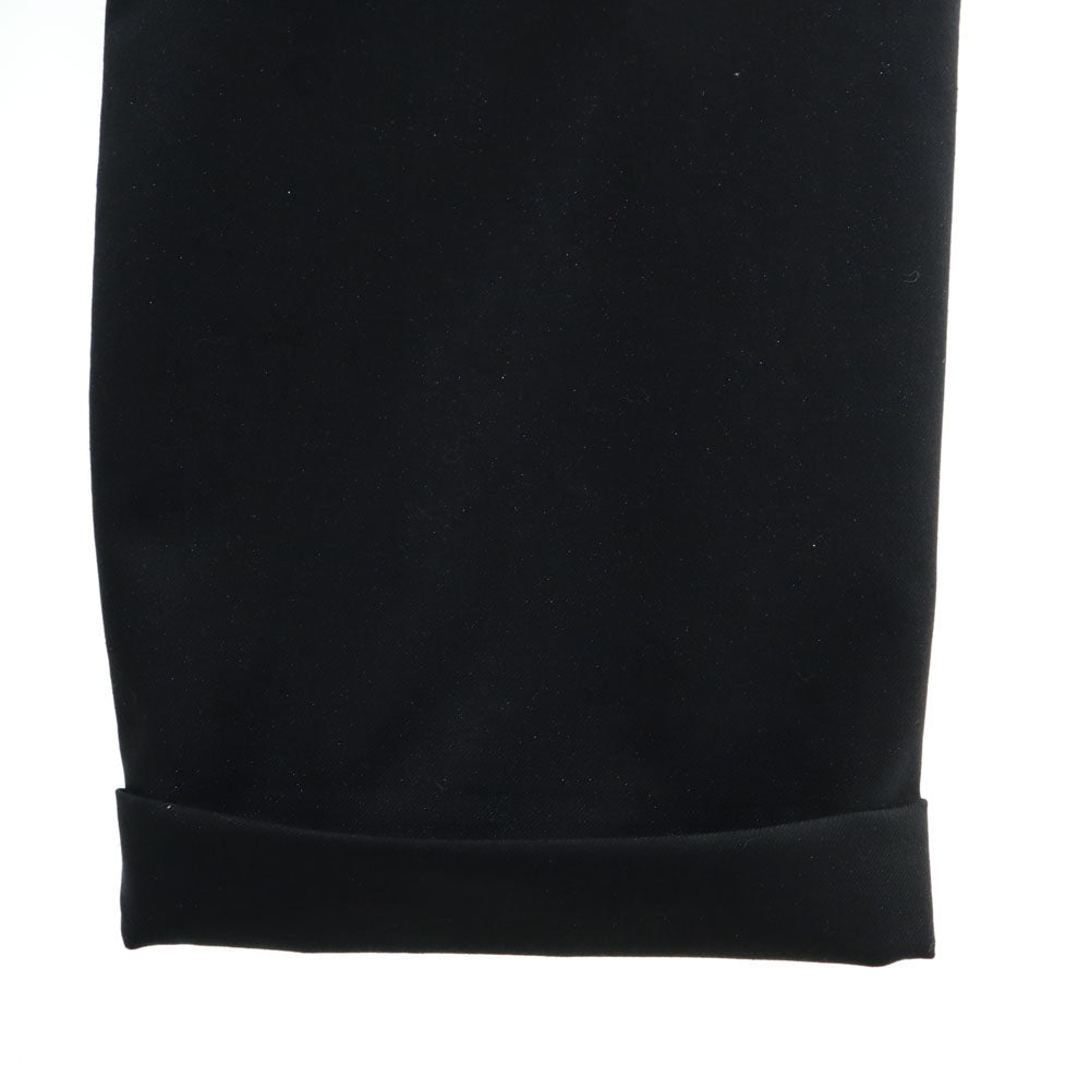 REPLAY リプレイ 未使用 ウールブレンド ラメ スラックスパンツ w27 ブラック クロップド丈 レディース