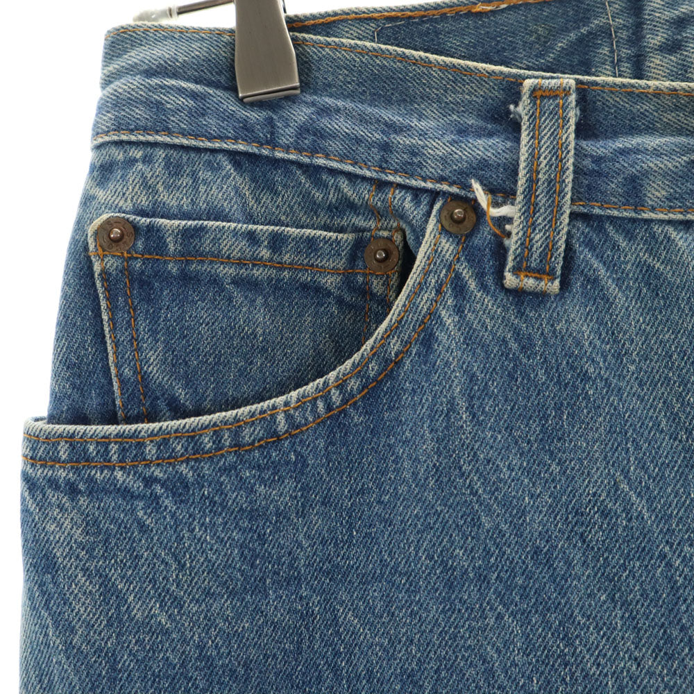 Levi's リーバイス 90s USA製 オールド テーパードデニムパンツ 9 ブルー ジーンズ ボタンフライ レディース