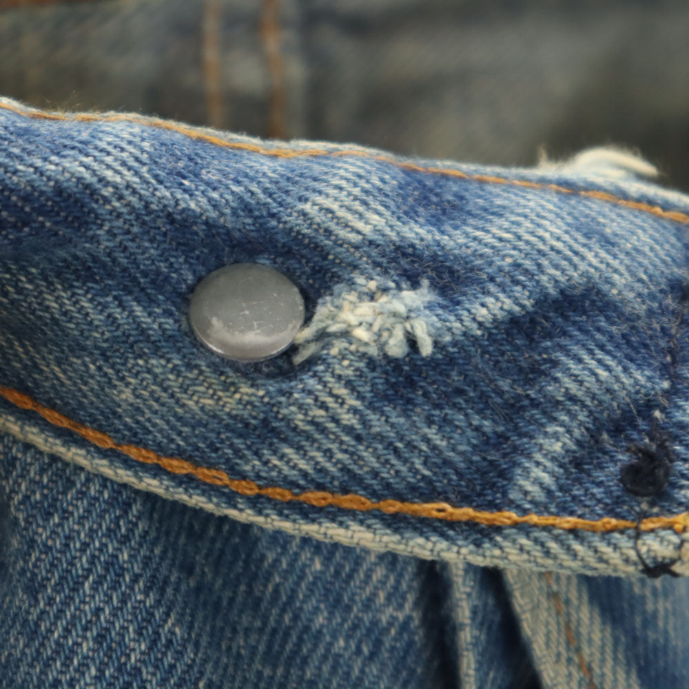 Levi's リーバイス 90s USA製 オールド テーパードデニムパンツ 9 ブルー ジーンズ ボタンフライ レディース