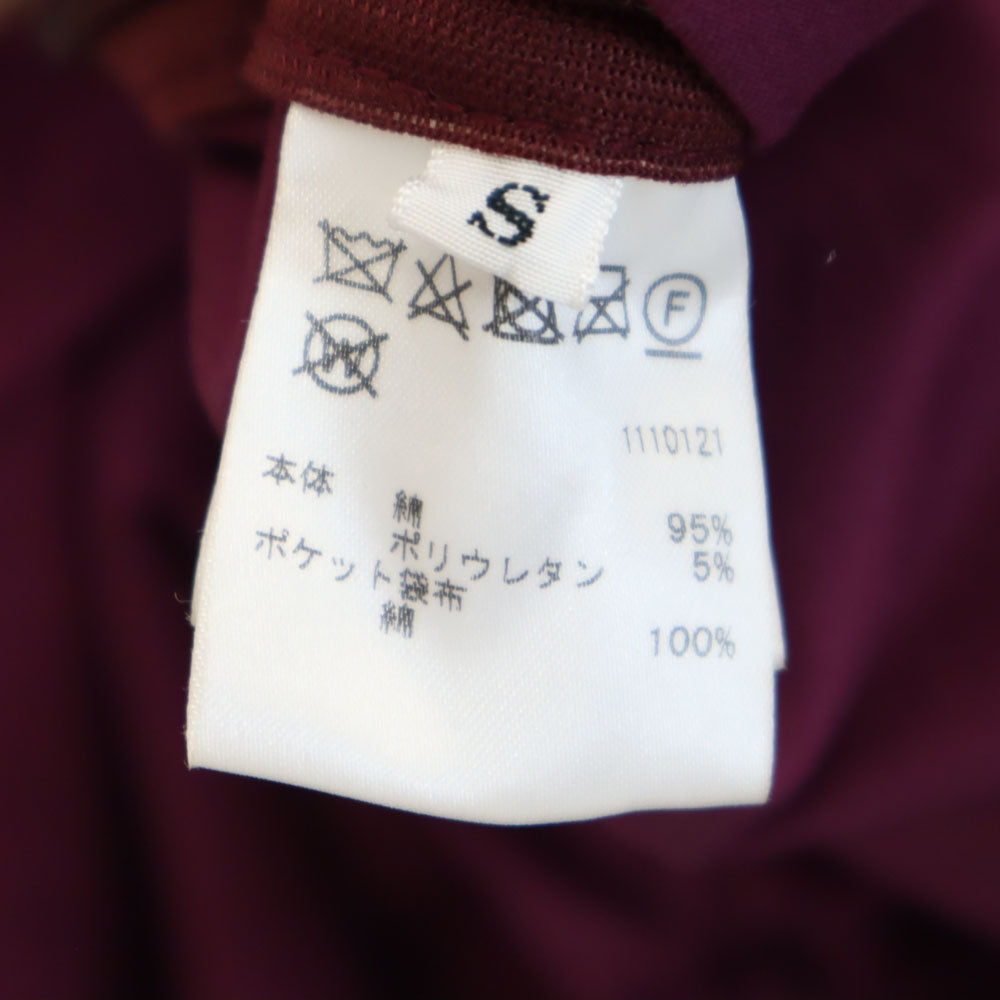 AMERI UNDRESSED アメリ 変形 パンツ S ワインレッド系 ハイウエスト レディース