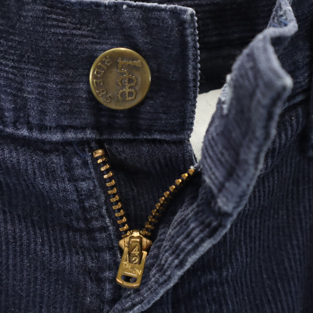 Lee リー 80s USA製 ヴィンテージ 42タロン コーデュロイパンツ ネイビー メンズ