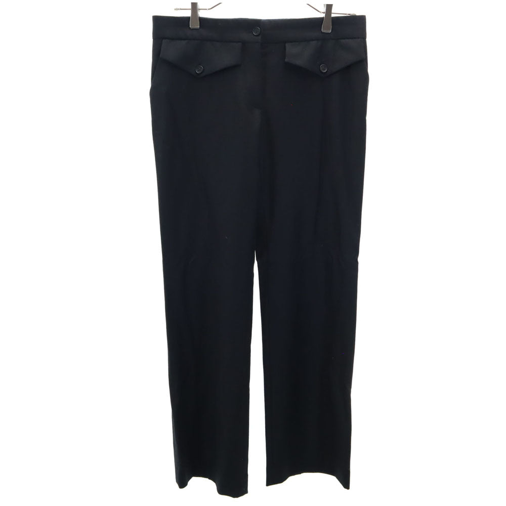 Stella McCartney ステラマッカートニー ハンガリー製 ロングパンツ 38 ブラック レディース