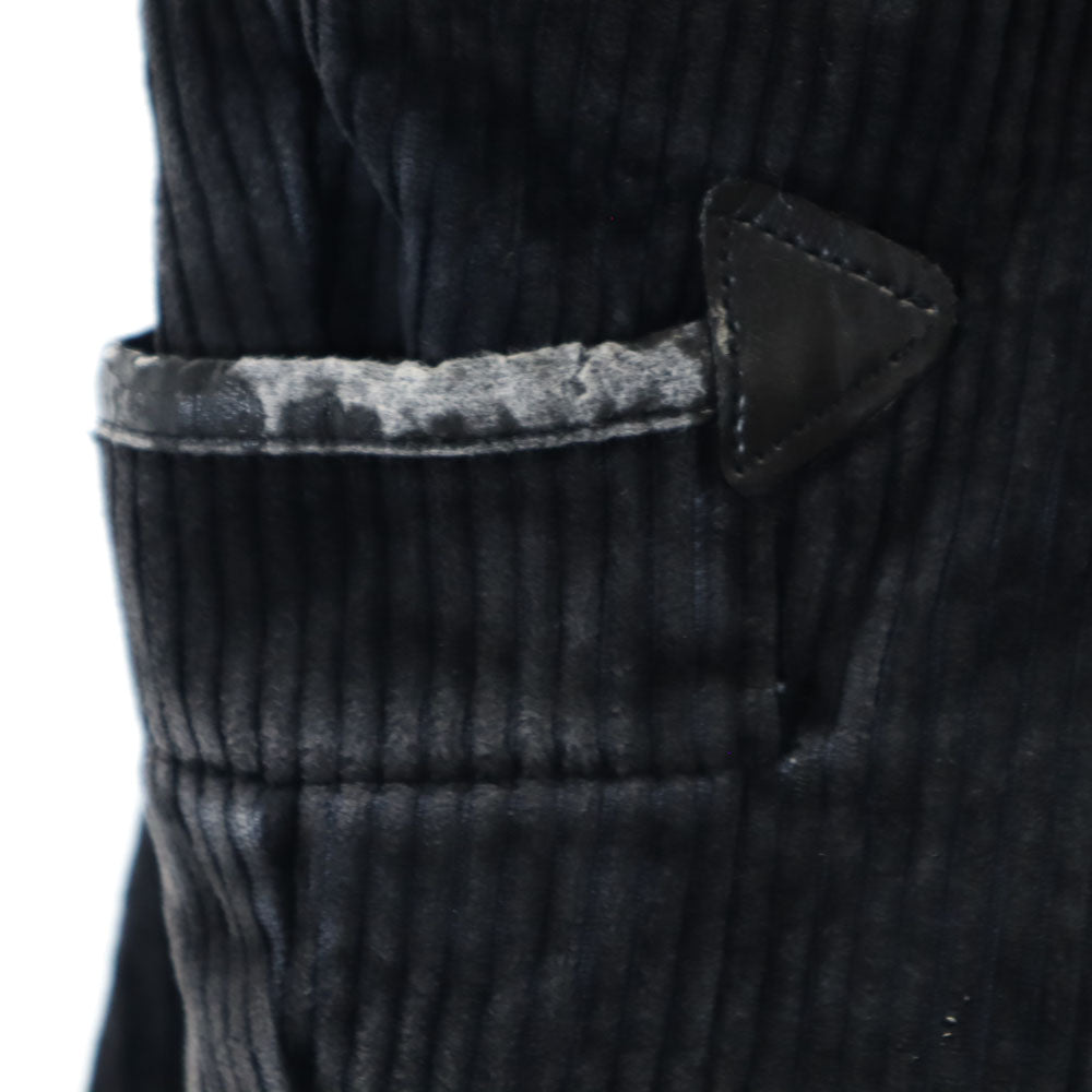 OLD オールド 80s ヴィンテージ ブラックコーズ コーデュロイパンツ ブラック ロガーパンツ メンズ