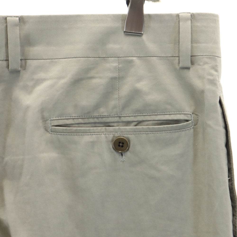 HERMES エルメス イタリア製 ロングパンツ 44 ベージュ メンズ