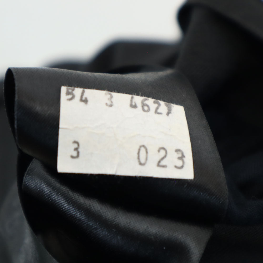 ジョルジオアルマーニ 2009年製 イタリア製 スラックスパンツ L ブラック GIORGIO ARMANI ストライプ メンズ