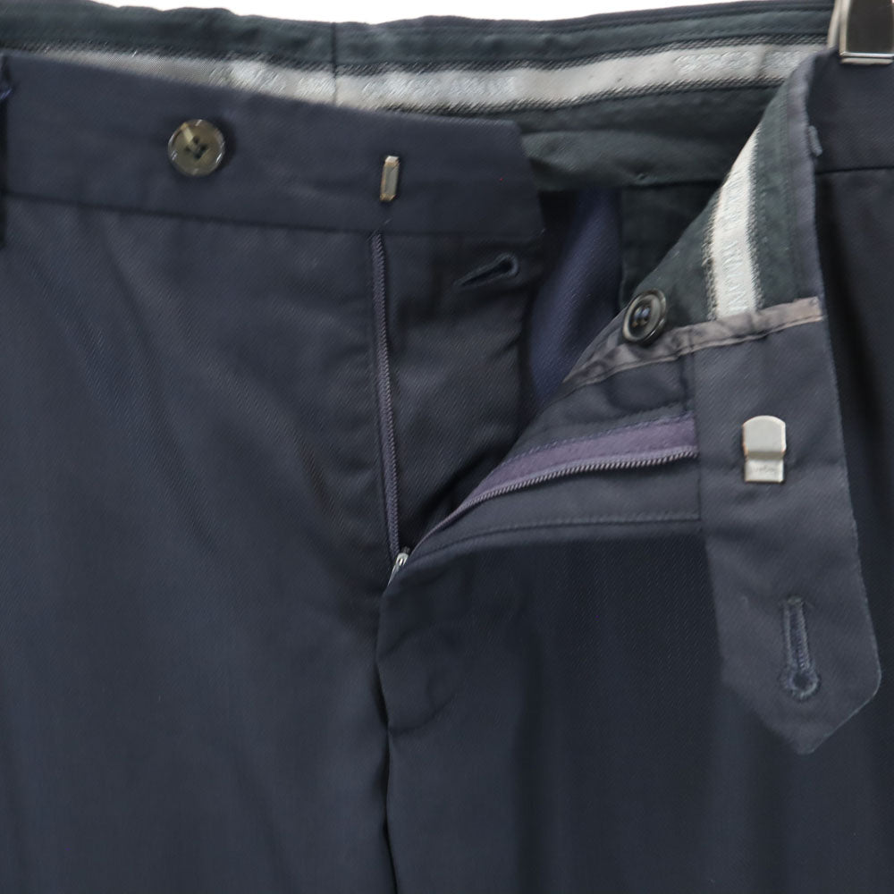 GIORGIO ARMANI ジョルジオアルマーニ イタリア製 スラックスパンツ 濃紺 メンズ