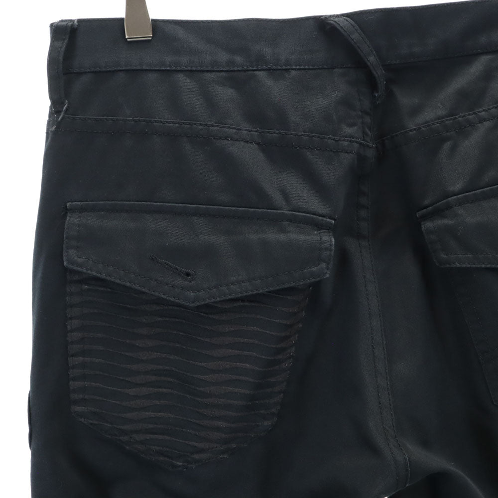 ARMANI EXCHANGE アルマーニエクスチェンジ ロングパンツ W30 ブラック メンズ
