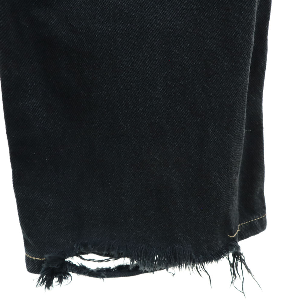 Levi's リーバイス 90s 512 オールド 後染め ブラック ストレートデニムパンツ w31 ブラック系 ジーパン メンズ