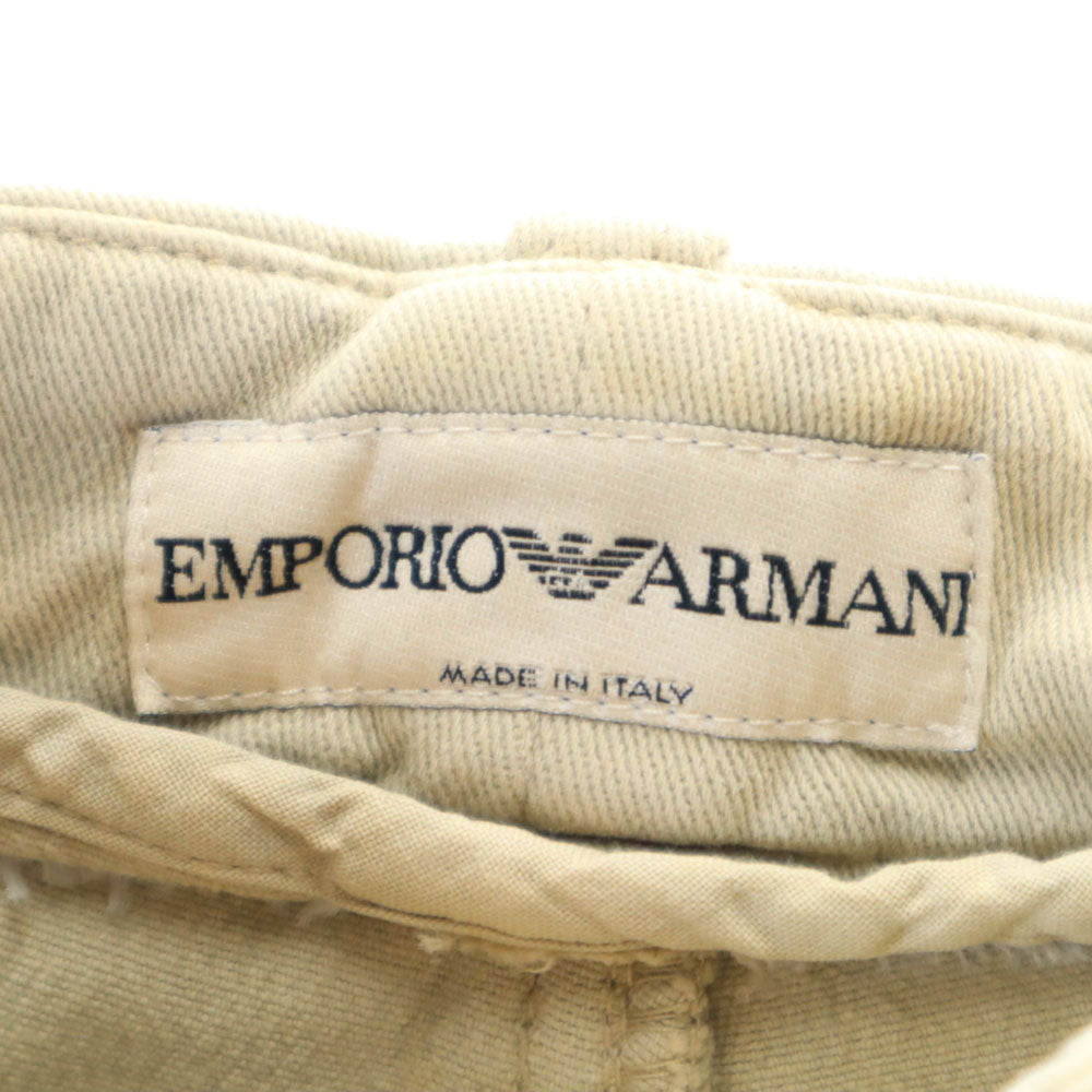 Emporio Armani エンポリオアルマーニ イタリア製 ロングパンツ 54 ベージュ系 メンズ