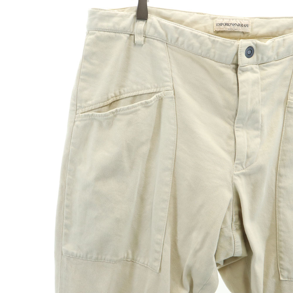 Emporio Armani エンポリオアルマーニ イタリア製 ロングパンツ 56 ベージュ系 メンズ