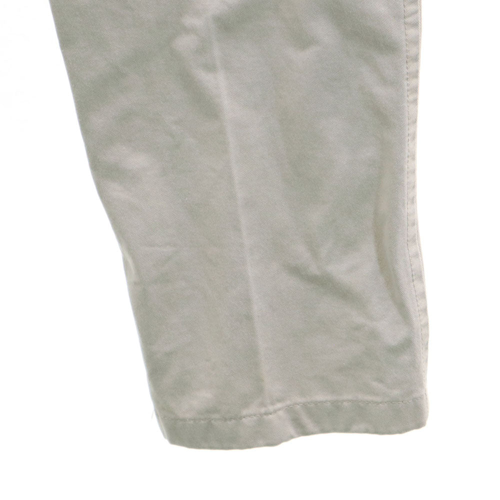 PRADA プラダ イタリア製 ボタンフライ ロングパンツ 46 ベージュ系 メンズ