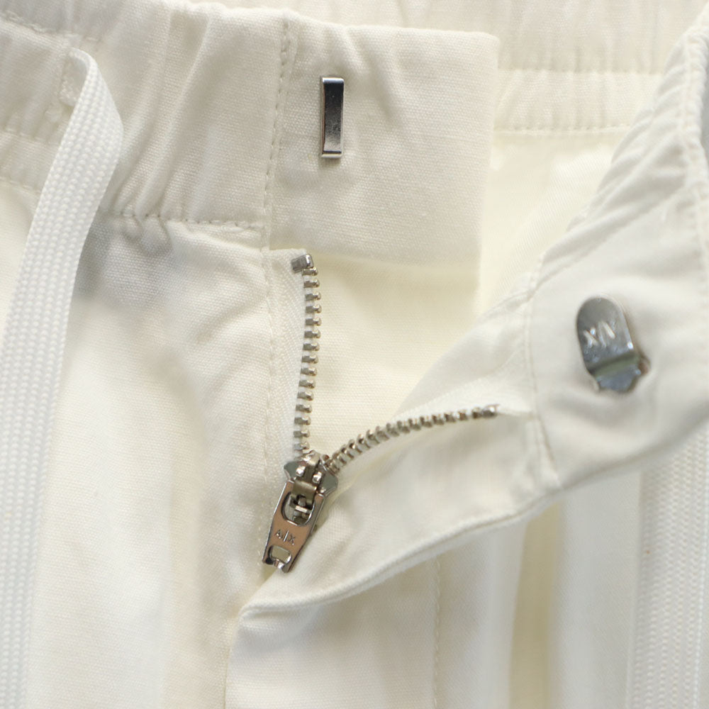 ARMANI EXCHANGE アルマーニエクスチェンジ ロングパンツ w29 ホワイト系 メンズ