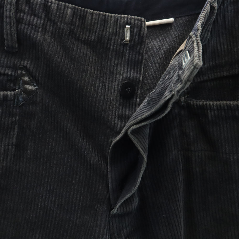 VINTAGE ヴィンテージ 80s ユーロ ロガー コーデュロイパンツ 50 チャコールブラック系 メンズ